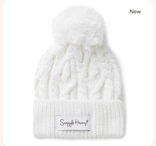 Load image into Gallery viewer, White Organic Knit Beanie