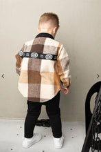 Load image into Gallery viewer, Albie Shirt Jacket - Biscuit Check