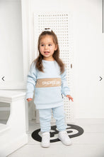 Load image into Gallery viewer, Vienna Detailed Crew Set - Powder Blue