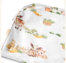 Load image into Gallery viewer, Farm Organic Jersey Wrap & Beanie Set