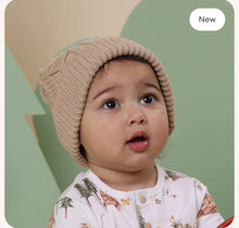 Load image into Gallery viewer, Hazelnut Organic Baby Knit Beanie