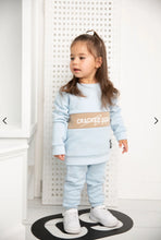 Load image into Gallery viewer, Vienna Detailed Crew Set - Powder Blue