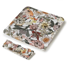 Load image into Gallery viewer, Australiana Organic Jersey Wrap & Topknot Set