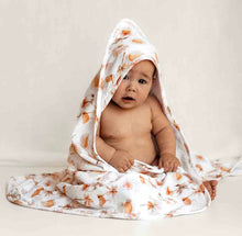 Load image into Gallery viewer, Paradise Organic Hooded Baby Towel