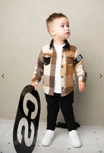 Load image into Gallery viewer, Albie Shirt Jacket - Biscuit Check