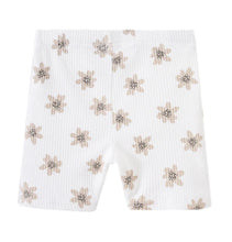 Load image into Gallery viewer, Ellie Embossed Shorts - Cream Print