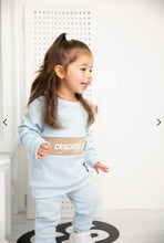 Load image into Gallery viewer, Vienna Detailed Crew Set - Powder Blue