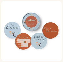 Load image into Gallery viewer, Dream & Hazelnut Reversible Milestone Cards