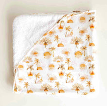 Load image into Gallery viewer, Paradise Organic Hooded Baby Towel