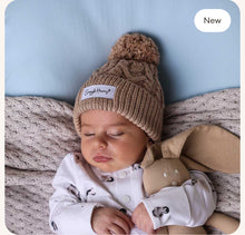Load image into Gallery viewer, Hazelnut Organic Baby Knit Beanie
