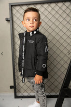 Load image into Gallery viewer, Zack Detailed Puff Jacket - Black