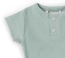 Load image into Gallery viewer, Sage Short Sleeve Organic Bodysuit