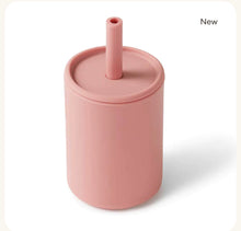 Load image into Gallery viewer, Silicone Sippy Cup Rose