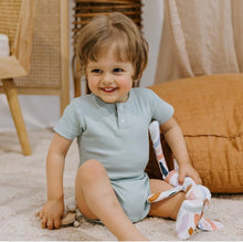 Load image into Gallery viewer, Sage Short Sleeve Organic Bodysuit