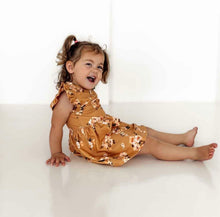 Load image into Gallery viewer, Golden Flower Organic Dress