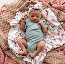 Load image into Gallery viewer, Sage Short Sleeve Organic Bodysuit