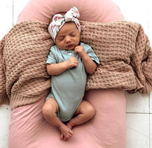 Load image into Gallery viewer, Sage Short Sleeve Organic Bodysuit