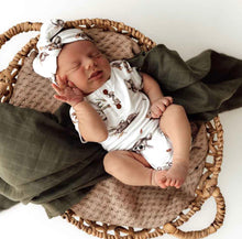 Load image into Gallery viewer, Koala Short Sleeve Organic Bodysuit