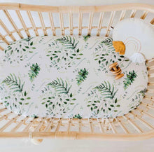 Load image into Gallery viewer, Enchanted Bassinet Sheet / Change Pad Cover