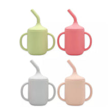 Load image into Gallery viewer, Silicone Straw Cup