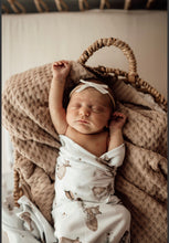 Load image into Gallery viewer, Fox | Baby Jersey Wrap & Beanie Set