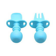 Load image into Gallery viewer, First Stage Training Baby Spoon and fork - Baby Spoon