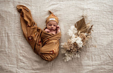 Load image into Gallery viewer, Roar | Baby Jersey Wrap & Beanie Set