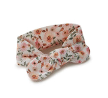 Load image into Gallery viewer, Spring Floral Organic Topknot
