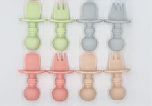 Load image into Gallery viewer, First Stage Training Baby Spoon and fork - Baby Spoon