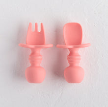 Load image into Gallery viewer, First Stage Training Baby Spoon and fork - Baby Spoon