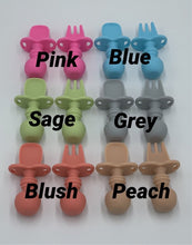 Load image into Gallery viewer, First Stage Training Baby Spoon and fork - Baby Spoon