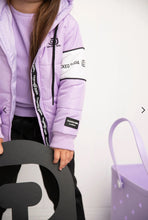 Load image into Gallery viewer, Imogen Detailed Hooded Puffer Jacket - Purple
