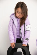 Load image into Gallery viewer, Imogen Detailed Hooded Puffer Jacket - Purple
