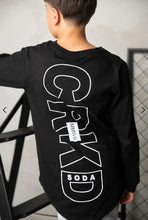 Load image into Gallery viewer, Zack CRKD Tee - Black
