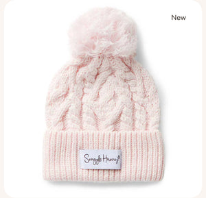 Blush Pink Organic Baby Knit Beanie