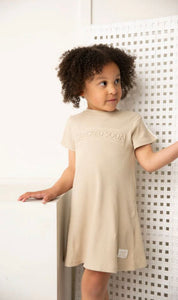 Ellie Embossed Casual Dress