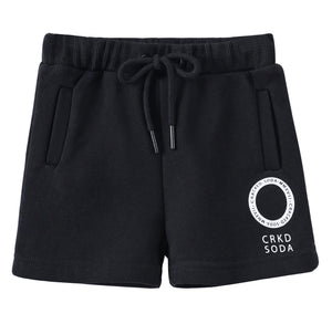 Brock Detailed Shorts - Black