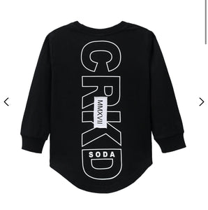 Zack CRKD Tee - Black