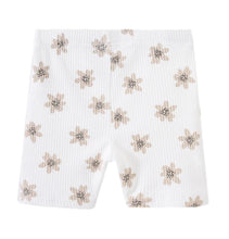 Load image into Gallery viewer, Ellie Embossed Shorts - Cream Print
