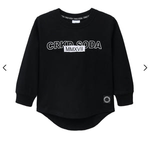 Zack CRKD Tee - Black