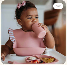 Load image into Gallery viewer, Silicone Sippy Cup Rose
