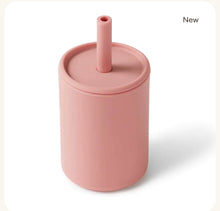 Load image into Gallery viewer, Silicone Sippy Cup Rose
