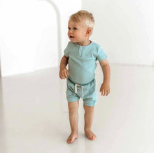 Load image into Gallery viewer, Sage Short Sleeve Organic Bodysuit
