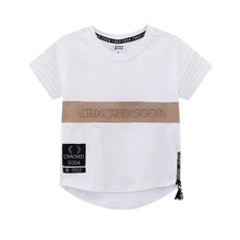Load image into Gallery viewer, Charlie Detailed Tee - White
