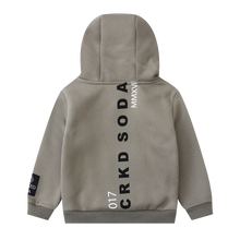 Load image into Gallery viewer, Cracked Soda Maynard Detailed Hoodie Olive
