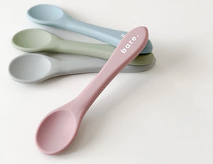 Dusty Pink Silicone Spoon