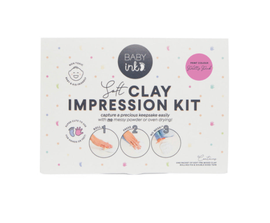 Pink - Soft Clay Impression Kit