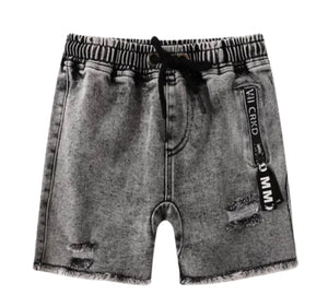 Jett Detailed Shorts - Grey
