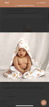 Load image into Gallery viewer, Paradise Organic Hooded Baby Towel
